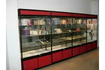 惠州市钛合金展架生产定制，礼品玻璃展柜厂家直销批发