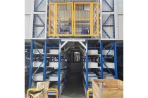 四川阁楼式货架厂家重型集成式阁楼货架钢结构仓储货架定做隔层